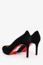 Christian Louboutin Black Suede 'New Simple Pump' 85 Size 41.5