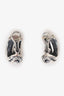 David Yurman Sterling Silver Crossover Hoop Earrings
