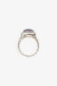 David Yurman Sterling Silver/Amethyst Diamond Albion Ring