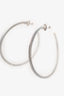 David Yurman Sterling Silver Cable Hoop 2.5 Inch Earrings