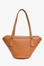 Dolce & Gabbana Brown Leather Capri Coffa Bucket Bag