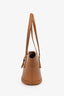 Dolce & Gabbana Brown Leather Capri Coffa Bucket Bag