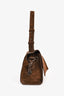 Christian Louboutin Brown Suede Baggy Small Shoulder Bag