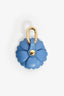 Miu Miu Blue Leather Flower Micro 'Trick' Charm