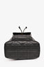 Christian Dior Black Cannage Leather 'Caro' Small Bucket Bag
