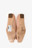 Roger Vivier Cream Patent Square Toe Flats Size 38