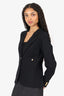 Smythe Black Shimmer Blazer size 10