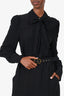 Zimmerman Black Belted Midi Dress size 1