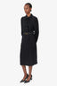 Zimmerman Black Belted Midi Dress size 1
