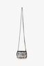 Pre-Loved Chanel™ Black Sequin Double Zip Clutch
