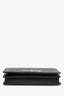 Christian Dior 30 Black Leather Montaigne 2 in 1 Belt Bag