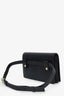 Christian Dior 30 Black Leather Montaigne 2 in 1 Belt Bag