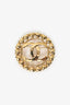 Pre-Loved Chanel™ Gold CC Heart Brooch