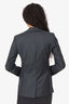 Brunello Cucinelli Grey Wool Single Breasted Blazer size 36