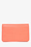 Pre-Loved Chanel™ 2012-13 Coral Caviar Leather Timeless CC Wallet On Chain