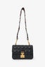 Christian Dior 2018 Black Lambskin Cannage Dioraddict Flap Bag