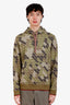 Burberry Green 'TB' Printed Hoodie Size M Mens