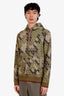 Burberry Green 'TB' Printed Hoodie Size M Mens