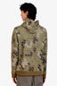 Burberry Green 'TB' Printed Hoodie Size M Mens