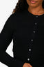 Frame Black Knit Cardigan Size M
