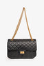 Pre-Loved Chanel™ 2014 Black Quilted Lambskin Reissue 225 Shoulder Bag