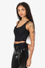 Frame Black Beaded Corset Top Size S