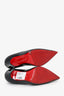 Christian Louboutin Black Leather Pointed Heels Size 37