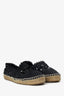 Pre-Loved Chanel™ Black Cut Out Espadrilles Size 40