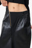 Junya Watanabe Black Leather Long Skirt Size M