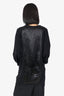 Maison Margiela Black Wool Long V-Neck Sweater Size M