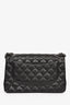 Pre-Loved Chanel™ 2016/17 Black Caviar Jumbo Double Flap
