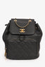 Pre-Loved Chanel™ 2018 Black Caviar Business Affinity Backpack