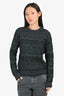 Viktor & Rolf Grey Cashmere/Rabbit Crewneck Sweater Size S