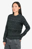 Viktor & Rolf Grey Cashmere/Rabbit Crewneck Sweater Size S