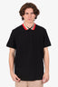 Burberry Black Edney Polo Shirt Size L Mens