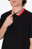 Burberry Black Edney Polo Shirt Size L Mens