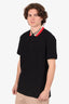Burberry Black Edney Polo Shirt Size L Mens