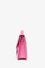Jacquemus Pink Leather Le Bambino Grande Top Handle With Strap