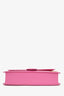Jacquemus Pink Leather Le Bambino Grande Top Handle With Strap