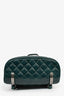 Pre-Loved Chanel™ 2015-16 Green Glazed Calfskin Quilted Small Salzburg Mountain Backpack