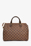 Louis Vuitton 2011 Brown Canvas/Leather Damier Ebene Speedy 30
