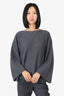 The Row Grey Cashmere Sweater Size M