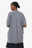 Vince Grey Cashmere Short Sleeve Open Cardigan Size S