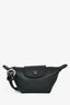 Longchamp Black Leather Mini Coin Purse