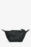 Longchamp Black Leather Mini Coin Purse