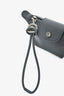 Longchamp Black Leather Mini Coin Purse