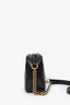 Gucci Black Leather Marmont Matelasse Camera Bag