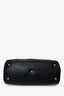 Gucci Black Calfskin Bamboo Shopper Bag with Strap