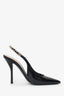 Gucci Black Patent Signoria Pumps Size 38