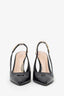 Gucci Black Patent Signoria Pumps Size 38